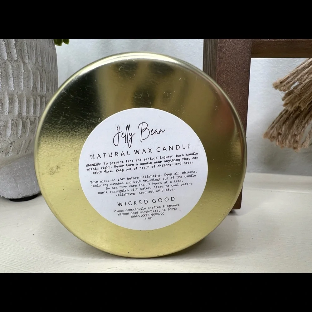Brand New-Jelly Bean Candle